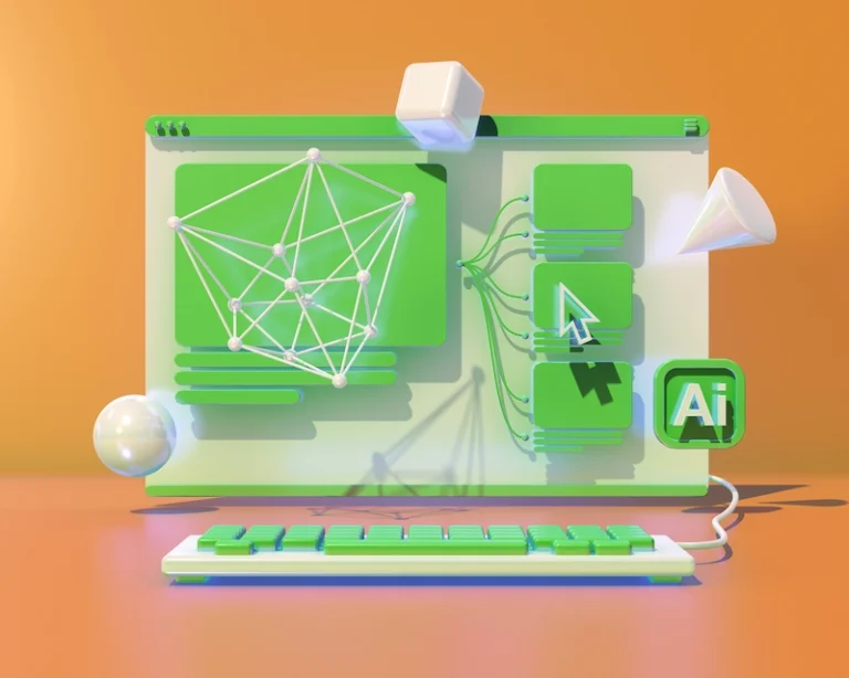 Imagem criada sobre gráficos de metricas digitais